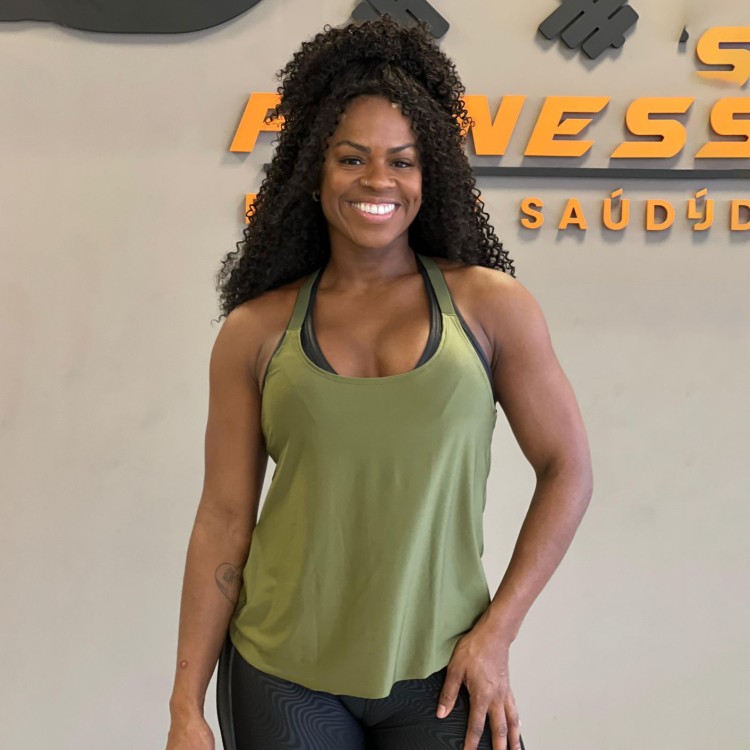 Camiseta Fitness Carolina Com Alça Em Elástico