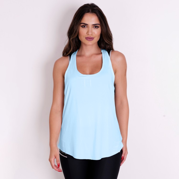 Camiseta Fitness Lia Elástico Nas Costas