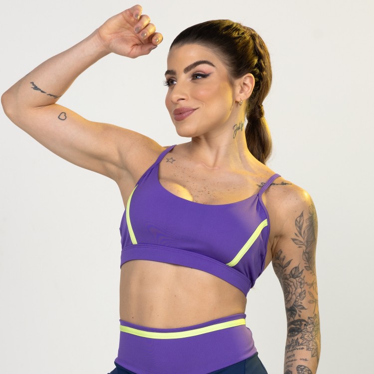 Top Fitness Stella Recorte Com Decote Nas Costas