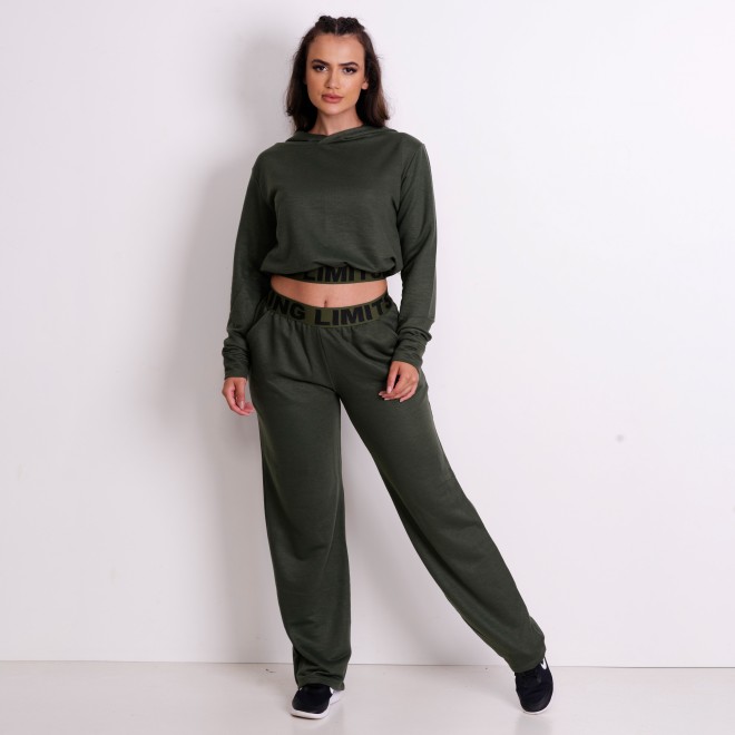 Calça Legging Indiana Com Elástico E Bolso Na Lateral