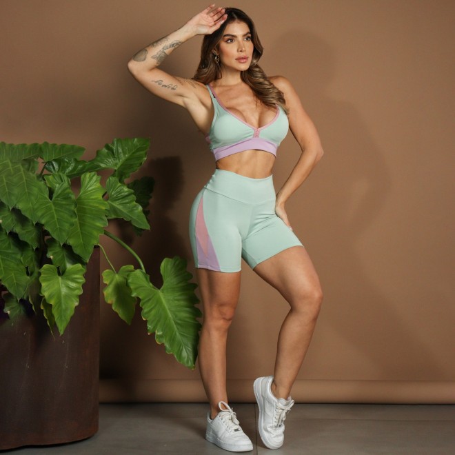 Short Fitness Estrella Recorte
